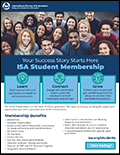 Student membership resources flyer image