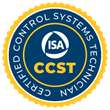 ISA Certified Control Systems Technician Specialist badge