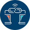 ISA Enterprise Architecture and Network Icon