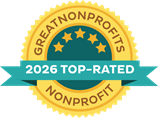 2026 Top Rated Badge from Great Nonprofits